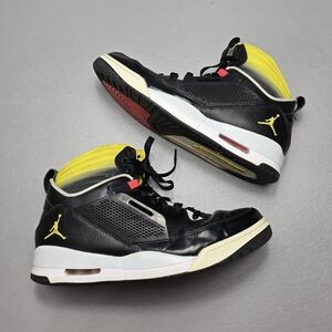 Jordan flight 97 vibrant yellow pure platinum shoes mens size 10